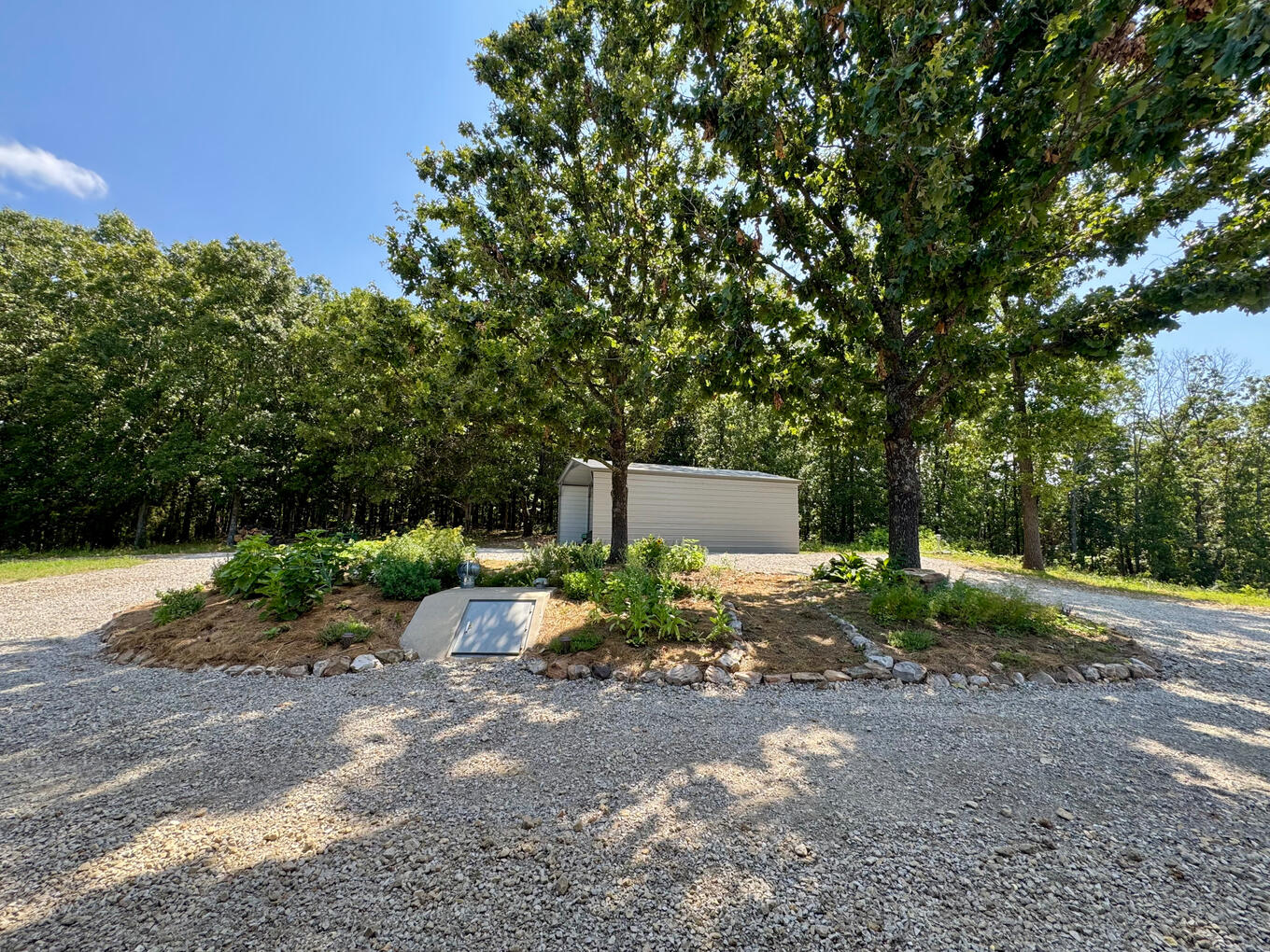 Back Driveway - Barn - Storm Shelter - Herb Garden Back Driveway - Barn - Storm Shelter - Herb Garden